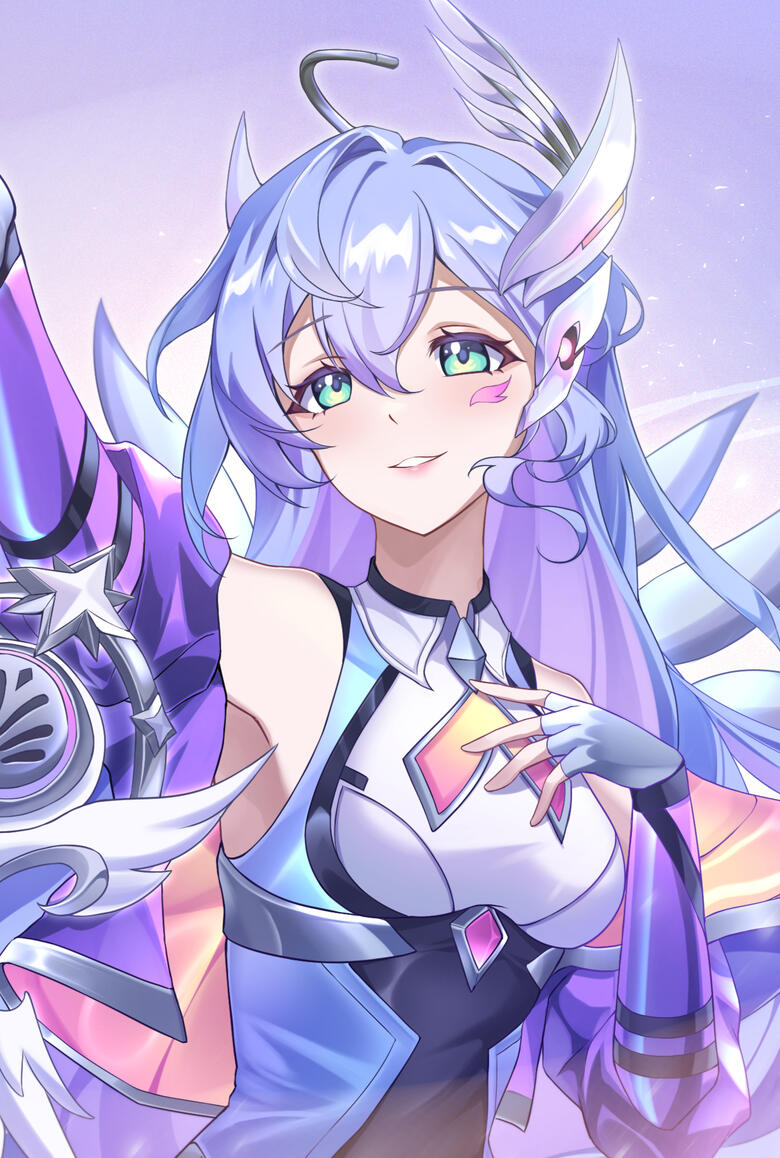 Waist up + complex BG